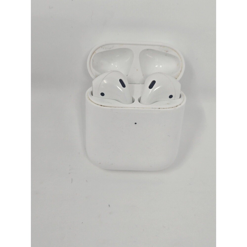 Apple AirPods 2nd Generation Lightning Case Wireless Earbuds Complete Set NO BOX